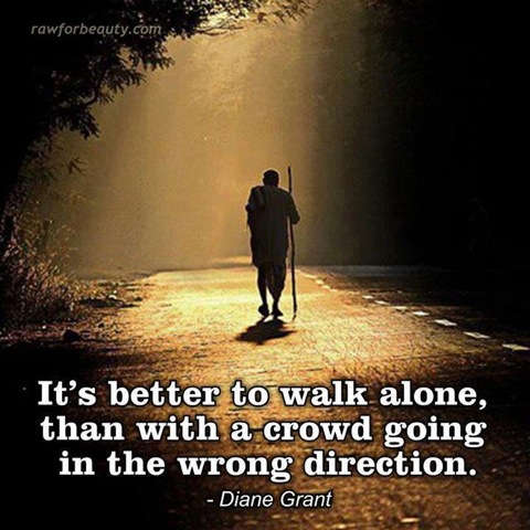 WALK ALONE